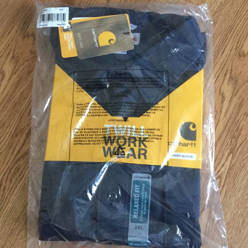 Men’s Carhartt twill work shirt